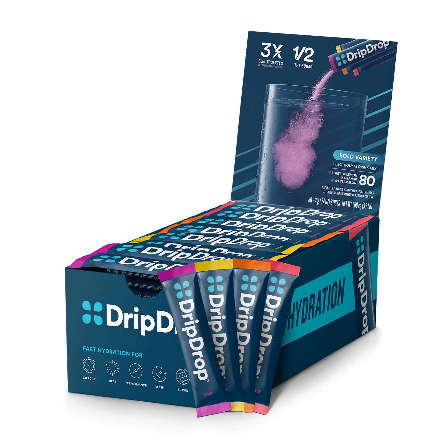dripdrop-bold-variety-pack-electrolyte-powder-16-oz-sticks-80-count-u2 Box_80ct_3QR_16ozSticks_BoldVariety.png