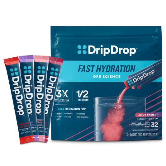 dripdrop-juicy-variety-pack-electrolyte-powder-8-oz-sticks-32-count-n2 Juicy_Variety_-_32ct_-_Transparent.png