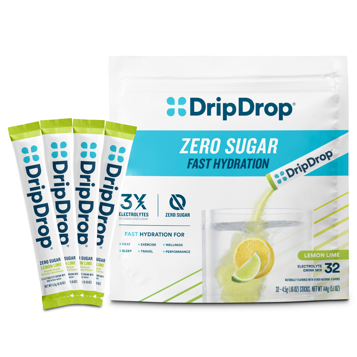 dripdrop-zero-sugar-lemon-lime-electrolyte-powder-8-oz-sticks-32-count-s8 Zero_Lemon_Lime_-_32ct_-_Transparent.png